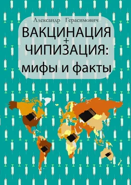 Александр Герасимович Вакцинация + чипизация: мифы и факты обложка книги