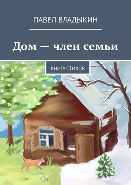 Павел Владыкин Дом – член семьи. Книга стихов обложка книги