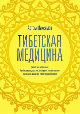 Артем Максимов Тибетская медицина обложка книги