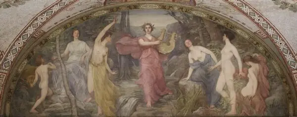 Лирическая поэзия Фреска Г О Уокера 1896 г Вашингтон Библиотека Конгресса - фото 42