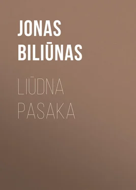 Jonas Biliūnas Liūdna pasaka обложка книги