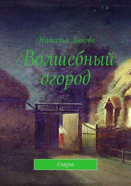 Наталья Зыкова Волшебный огород. Сказка обложка книги