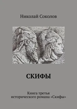 Николай Соколов Скифы. Книга третья исторического романа «Скифы» обложка книги