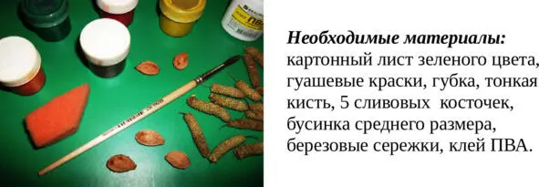Процесс изготовления 1 На листе зеленого картона нарисуйте белочку 2 - фото 34
