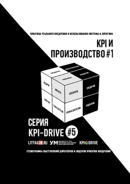 Александр Литягин KPI И ПРОИЗВОДСТВО #1. СЕРИЯ KPI-DRIVE #5 обложка книги