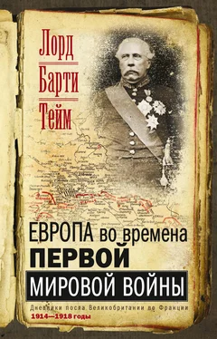 Френсис Тейм Европа во времена Первой мировой войны. Дневники посла Великобритании во Франции. 1914—1918 годы обложка книги