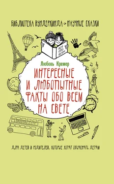 Любовь Кремер Интересные и любопытные факты обо всем на свете обложка книги