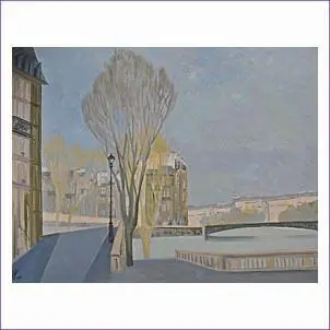 Ille SaintLouis Paris Canvasoil 89x116 cm 2015 Остров Святого Людовика - фото 21