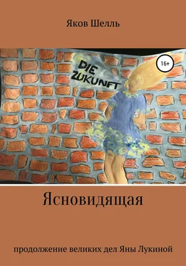 Яков Шелль Ясновидящая обложка книги