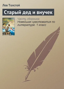Лев Толстой Старый дед и внучек обложка книги