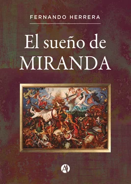 Fernando Herrera El sueño de Miranda обложка книги