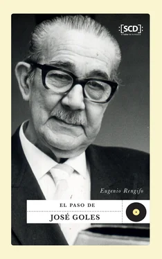 Eugenio Rengifo El paso de José Goles обложка книги