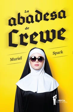 Muriel Spark La abadesa de Crewe обложка книги