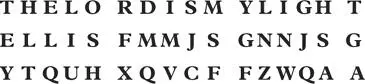 To undo the cipher you subtract the numerical values of the keyword from the - фото 17