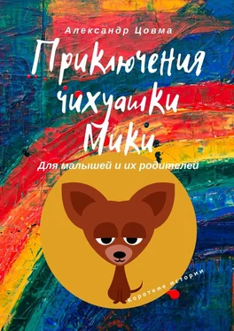 Александр Цовма Приключения чихуашки Мики. Для малышей и их родителей. Короткие истории обложка книги