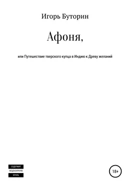 Игорь Буторин Афоня, или Путешествие тверского купца в Индию к Древу желаний обложка книги