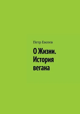 Петр Евсеев О Жизни. История вегана обложка книги