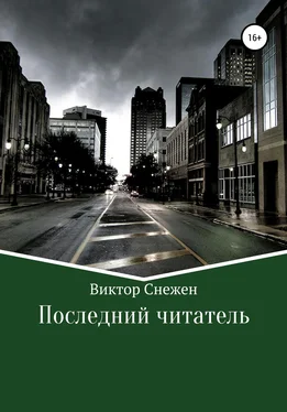 Виктор Снежен Последний читатель обложка книги