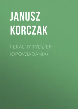 Janusz Korczak Feralny tydzień (opowiadania) обложка книги