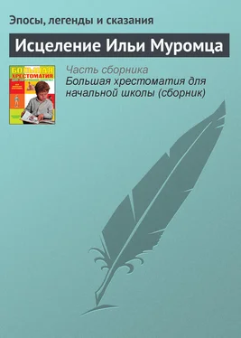 Эпосы, легенды и сказания Исцеление Ильи Муромца обложка книги