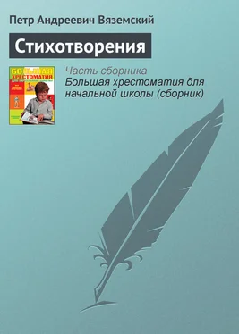 Петр Вяземский Стихотворения обложка книги
