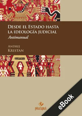 Andrej Kristan Desde el Estado hasta la ideología judicial обложка книги