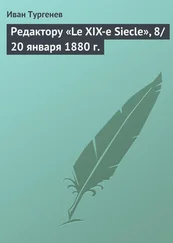 Иван Тургенев - Редактору «Le XIX-e Siecle», 8/20 января 1880 г.