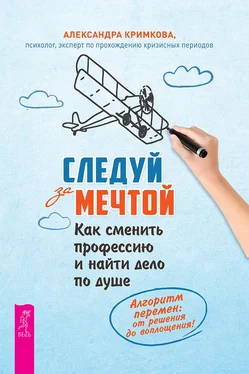 Александра Кримкова Следуй за мечтой. Как сменить профессию и найти дело по душе обложка книги