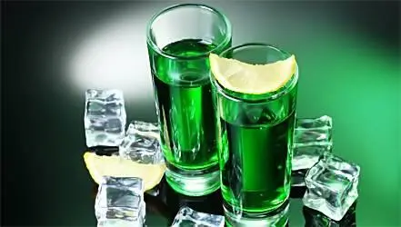 Абсент фр absinthe полынь это крепкий алкогольный напиток от 70 до 86 - фото 1