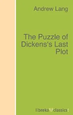 Andrew Lang The Puzzle of Dickens's Last Plot обложка книги