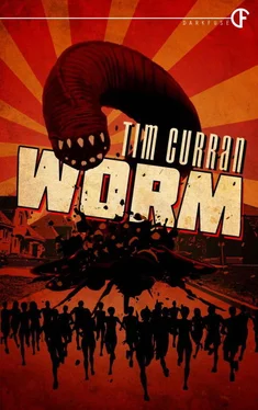 Tim Curran Worm обложка книги