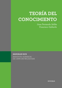 Juan Fernando Sellés Dauder Teoría del conocimiento обложка книги
