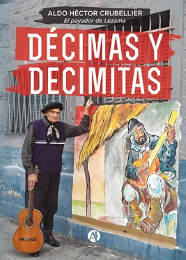 Aldo Héctor Crubellier Décimas y decimitas обложка книги