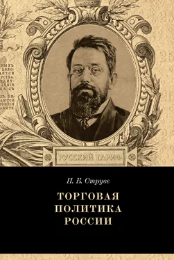 Петр Струве Торговая политика России обложка книги