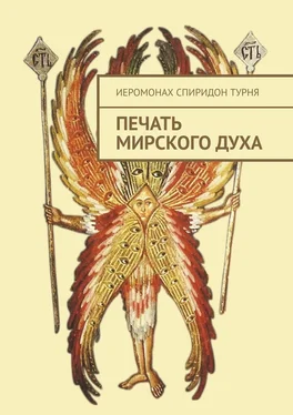 Иеромонах СПИРИДОН ТУРНЯ Печать Мирского Духа обложка книги