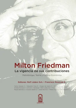 Rolf Lüders Milton Friedman: la vigencia de sus contribuciones обложка книги