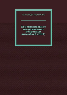 Александр Кириченко Конструирование искусственных нейронных ансамблей (ИНА) обложка книги