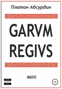 Платон Абсурдин Garum Regius обложка книги