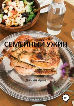 Данил Яров Семейный ужин обложка книги