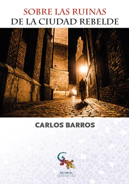 Carlos Barros Sobre las ruinas de la ciudad rebelde обложка книги