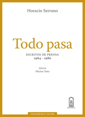 Horacio Serrano Todo pasa обложка книги