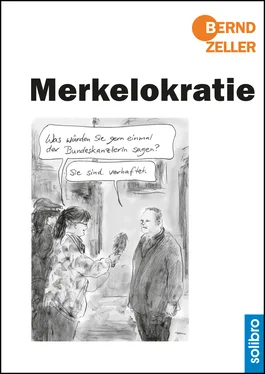 Bernd Zeller Merkelokratie обложка книги