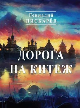 Геннадий Пискарев Дорога на Китеж обложка книги