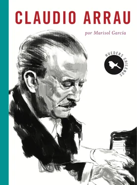 Marisol García Claudio Arrau обложка книги
