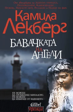 Камила Лекберг Бавачката на ангели обложка книги