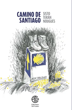 Sisto Terán Nougués Camino de Santiago обложка книги