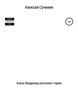 Алексей Сучилин Князь Владимир разгоняет гарем обложка книги