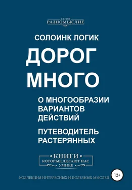 Солоинк Логик Дорог много. О многообразии вариантов действий обложка книги