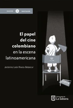 Jerónimo León Rivera-Betancur El papel del cine colombiano en la escena latinoamericana обложка книги