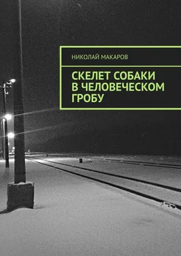 Николай Макаров Скелет собаки в человеческом гробу обложка книги